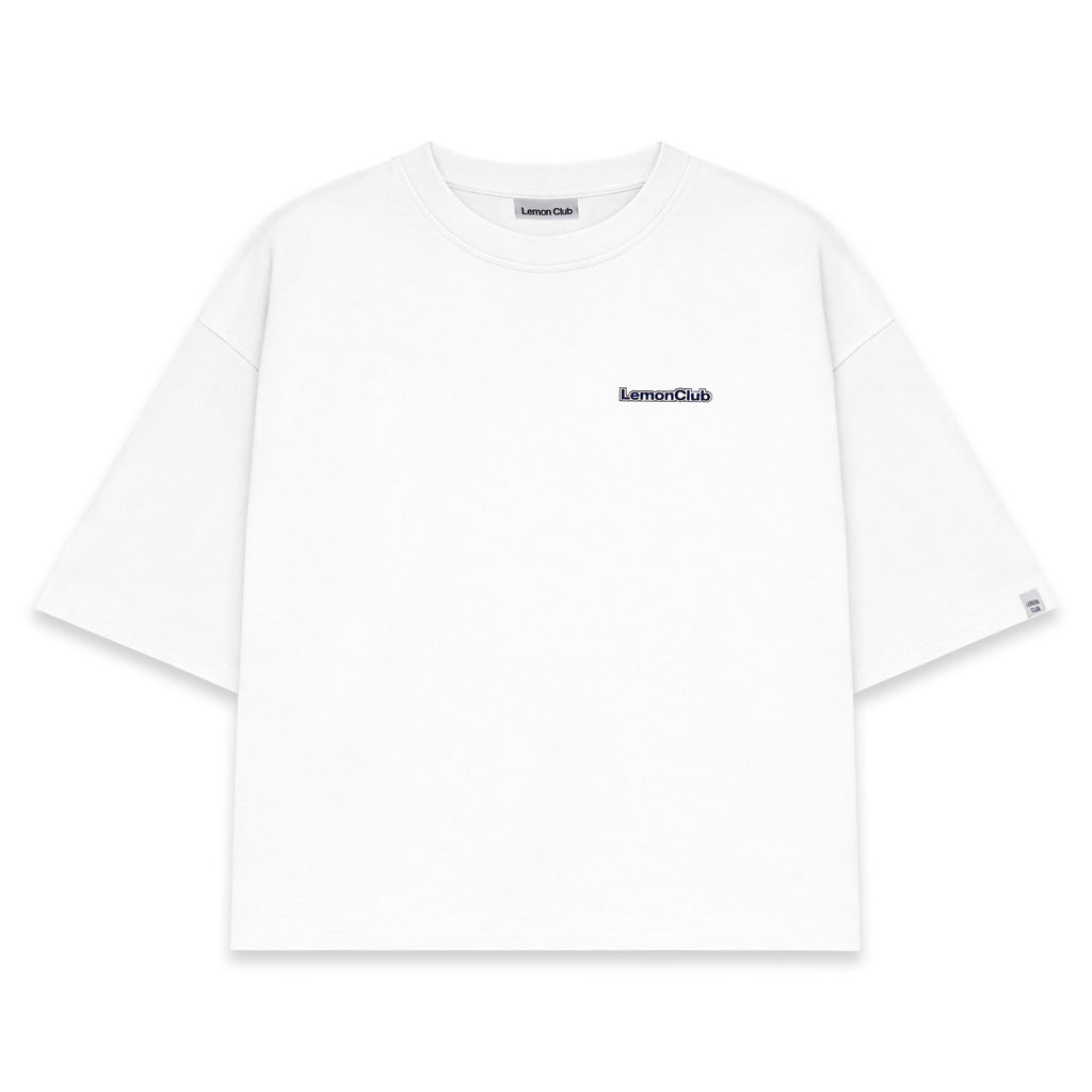 CORE BOXY TEE - WHITE