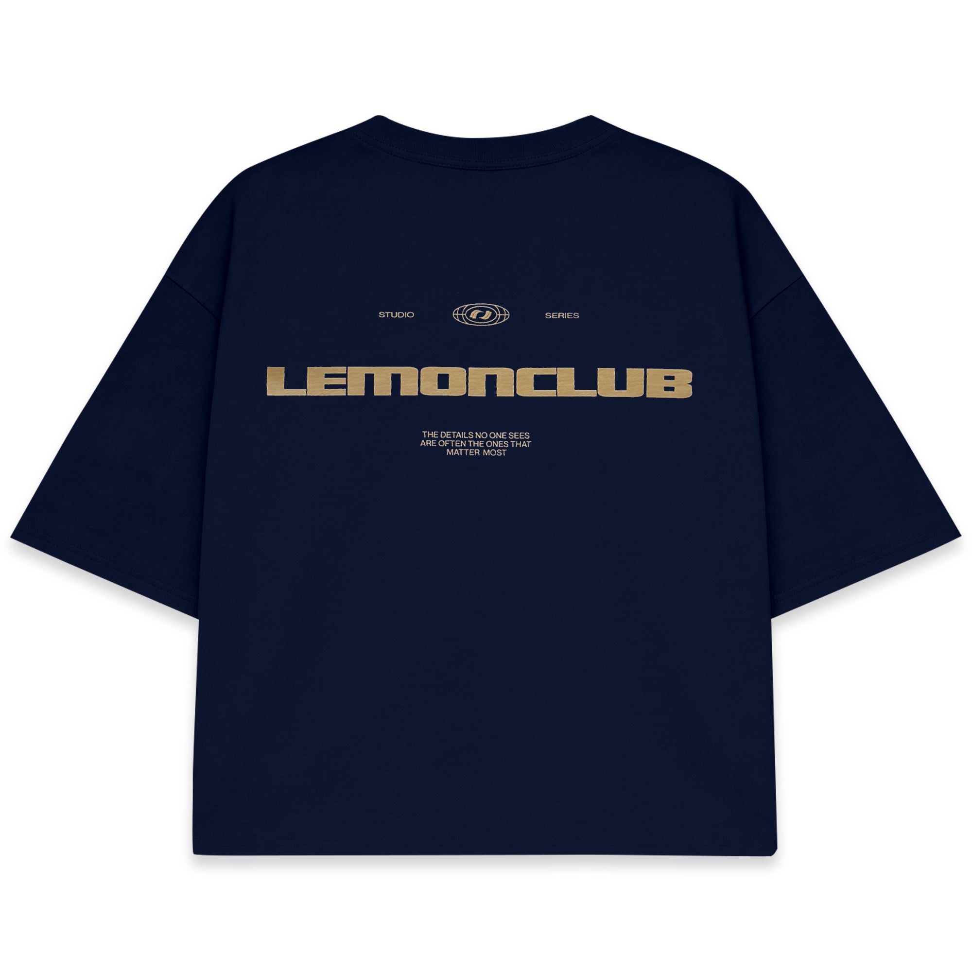 CORE BOXY TEE - NAVY