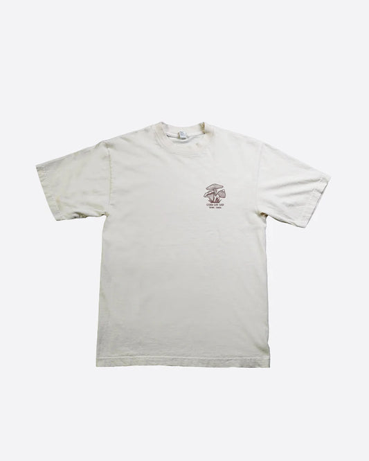 CORE BOXY MID CROP TEE WHITE